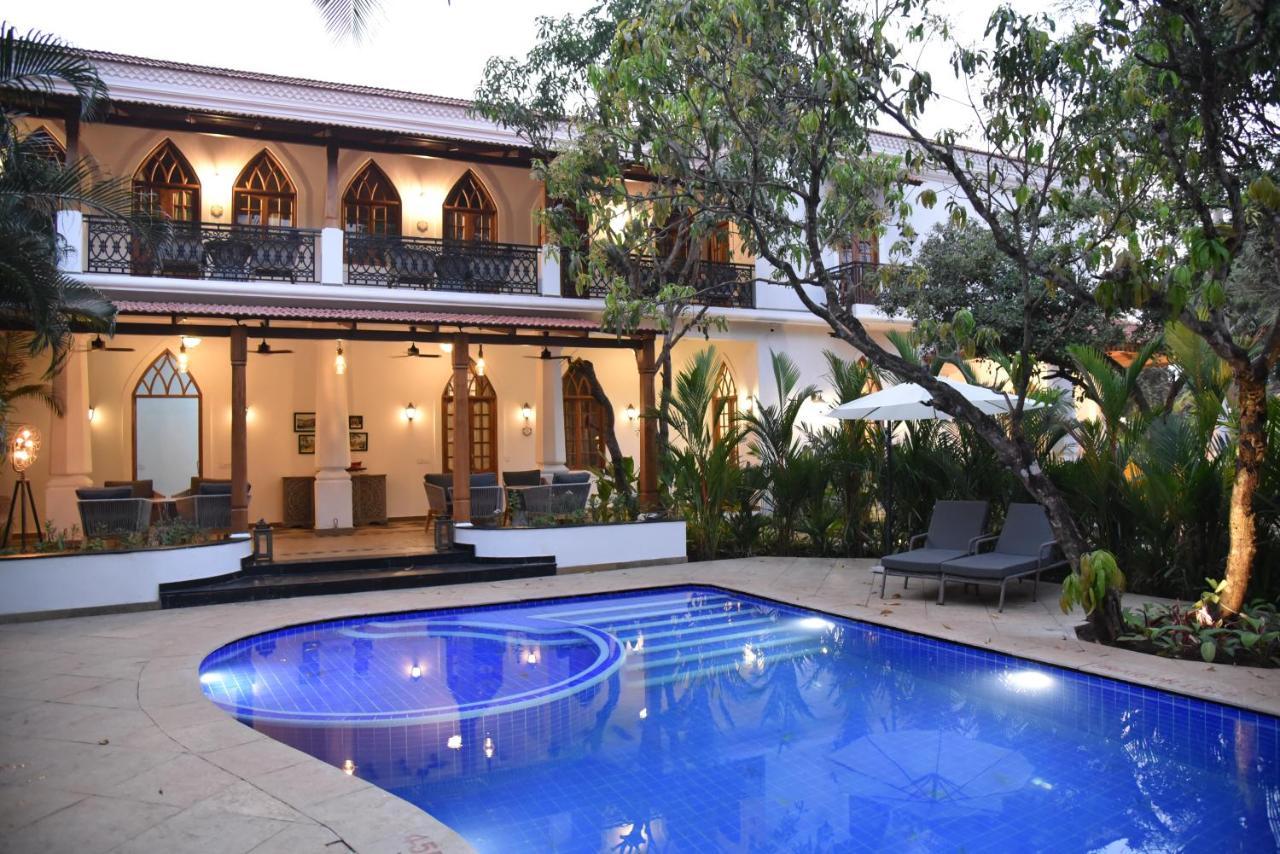 The Postcard Saligao Hotell Calangute Exteriör bild