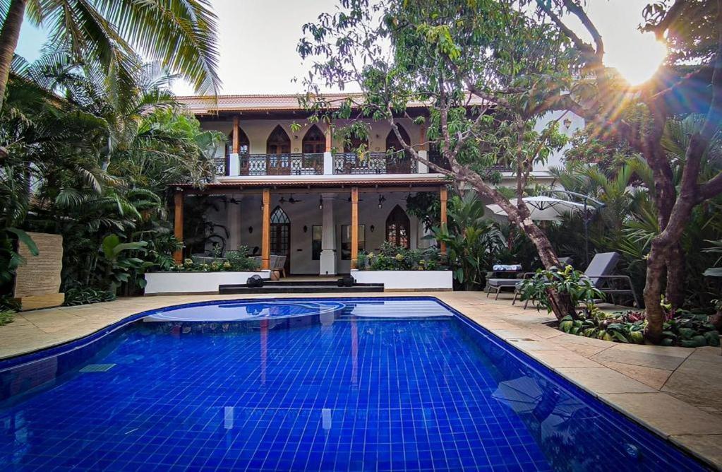 The Postcard Saligao Hotell Calangute Exteriör bild